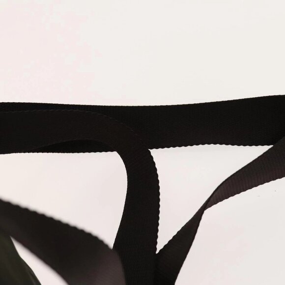 PRADA Backpack Nylon Khaki Silver Auth 140623 - Picture 9 of 16